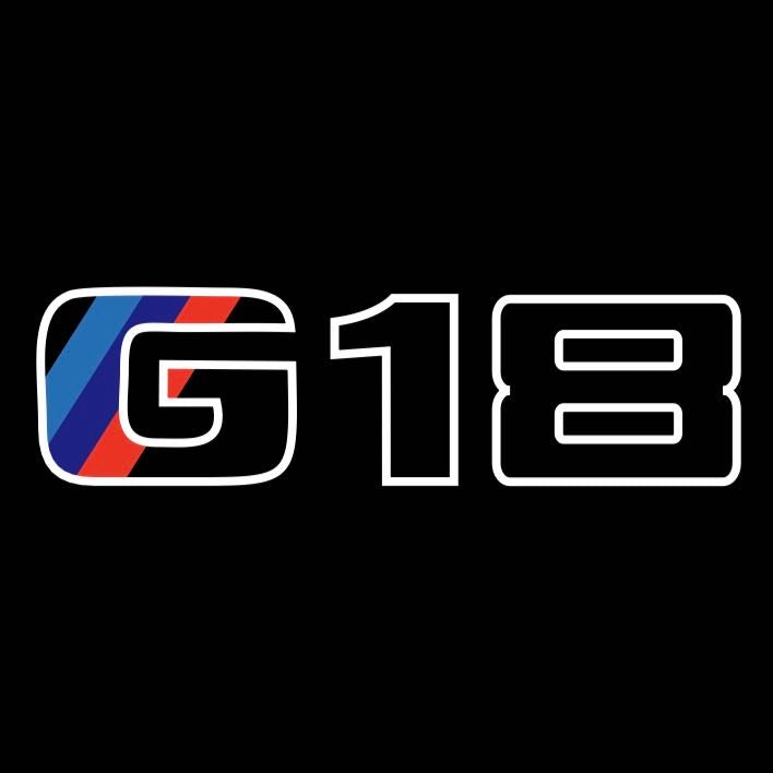 LUCES DE PROYECTOR DEL LOGOTIPO BMW M3 Nr.24 (cantidad 1 = 1 juegos / 2 luces de puerta)