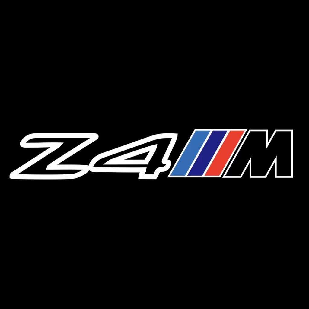 ÉCLAIRAGE DE PROJECTEUR BMW M3 LOGO Nr.24 (quantité 1 = 1 jeux / 2 feux de porte)