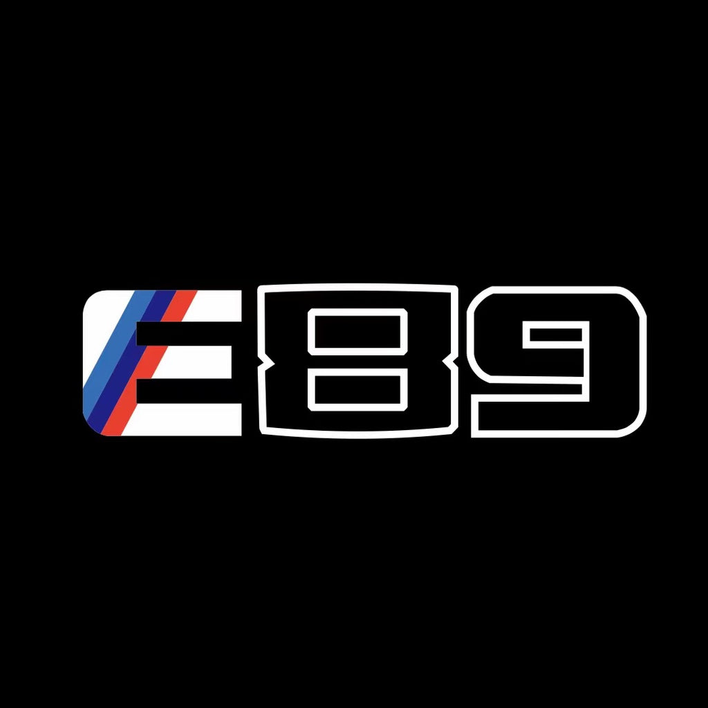 ÉCLAIRAGE DE PROJECTEUR BMW M3 LOGO Nr.24 (quantité 1 = 1 jeux / 2 feux de porte)