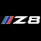 ÉCLAIRAGE DE PROJECTEUR BMW M3 LOGO Nr.24 (quantité 1 = 1 jeux / 2 feux de porte)