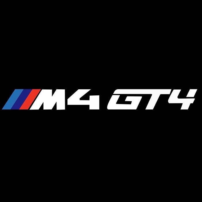 ÉCLAIRAGE DE PROJECTEUR BMW M3 LOGO Nr.24 (quantité 1 = 1 jeux / 2 feux de porte)