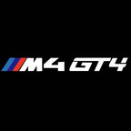 ÉCLAIRAGE DE PROJECTEUR BMW M3 LOGO Nr.24 (quantité 1 = 1 jeux / 2 feux de porte)