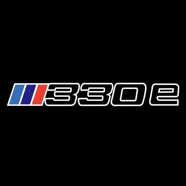 LUCES DE PROYECTOR DEL LOGOTIPO BMW M3 Nr.24 (cantidad 1 = 1 juegos / 2 luces de puerta)