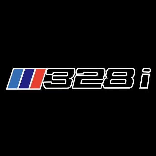 LUCES DE PROYECTOR DEL LOGOTIPO BMW M3 Nr.24 (cantidad 1 = 1 juegos / 2 luces de puerta)