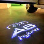 AUDI LOGO PROJECTOT LIGHTS Nr.46 (quantité 1 = 2 Logo Films /2 feux de porte)