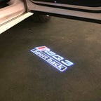 AUDI LOGO PROJECTOT LIGHTS Nr.120 (Menge 1 = 2 Logofolien /2 Türleuchten)