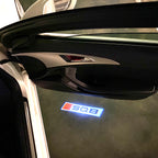 AUDI LOGO PROJECT LIGHTS Nr.120 (quantità 1= 2 Logo Films /2 porta luci）