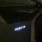 AUDI LOGO PROJECTOT LIGHTS Nr.120 (quantité 1 = 2 Logo Films /2 feux de porte)