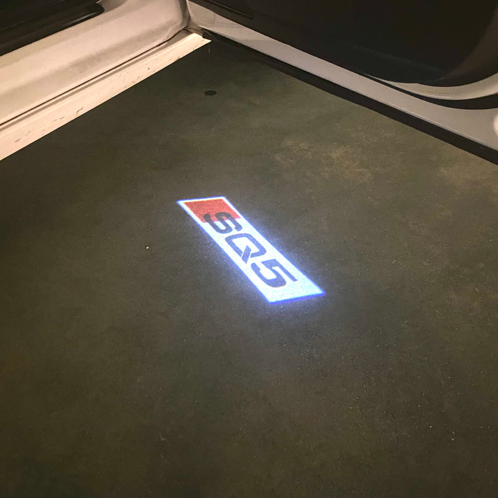 AUDI LOGO PROJECT LIGHTS Nr.120 (quantità 1= 2 Logo Films /2 porta luci）
