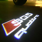 AUDI LOGO PROJECTOT LIGHTS Nr.120 (quantité 1 = 2 Logo Films /2 feux de porte)