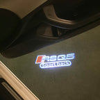 AUDI LOGO PROJECT LIGHTS Nr.120 (quantità 1= 2 Logo Films /2 porta luci）