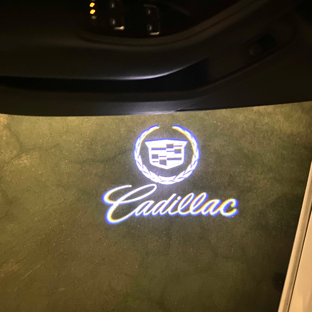 AUDI LOGO PROJECTOT LIGHTS Nr.19 (cantidad 1 = 2 películas con logotipo /2 luces de puerta)