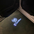 AUDI LOGO PROJECTOT LIGHTS Nr.19 (cantidad 1 = 2 películas con logotipo /2 luces de puerta)