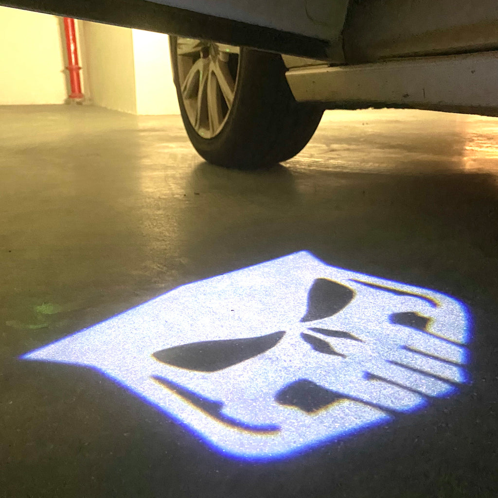 AUDI LOGO PROJECTOT LIGHTS Nr.19 (quantité 1 = 2 Logo Films /2 feux de porte)