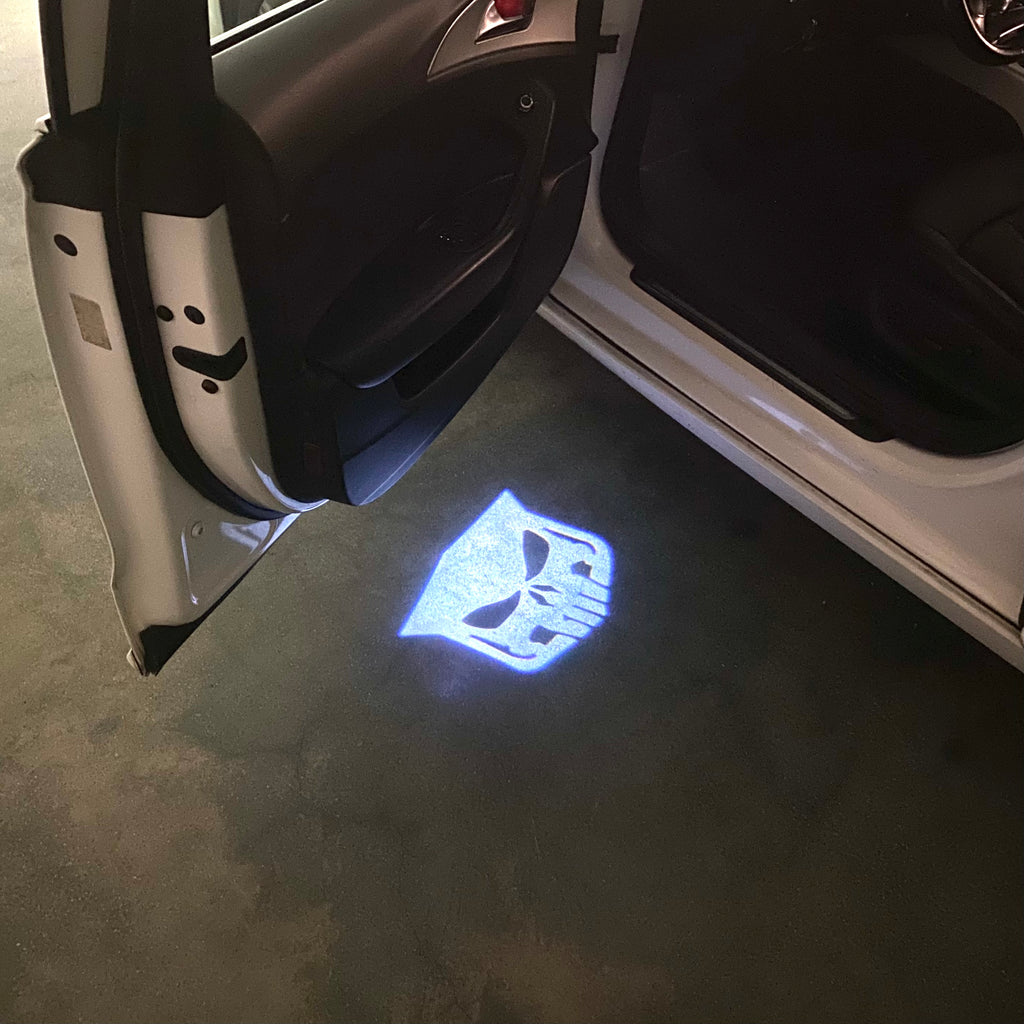 AUDI LOGO PROJECTOT LIGHTS Nr.19 (quantité 1 = 2 Logo Films /2 feux de porte)