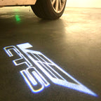 AUDI LOGO PROJECTOT LIGHTS Nr.19 (quantité 1 = 2 Logo Films /2 feux de porte)