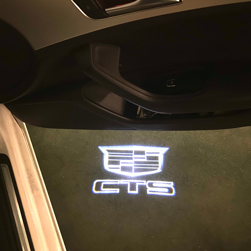 AUDI LOGO PROJECTOT LIGHTS Nr.19 (quantité 1 = 2 Logo Films /2 feux de porte)