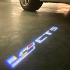 AUDI LOGO PROJECTOT LIGHTS Nr.19 (quantité 1 = 2 Logo Films /2 feux de porte)