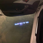 AUDI LOGO PROJECTOT LIGHTS Nr.19 (quantité 1 = 2 Logo Films /2 feux de porte)