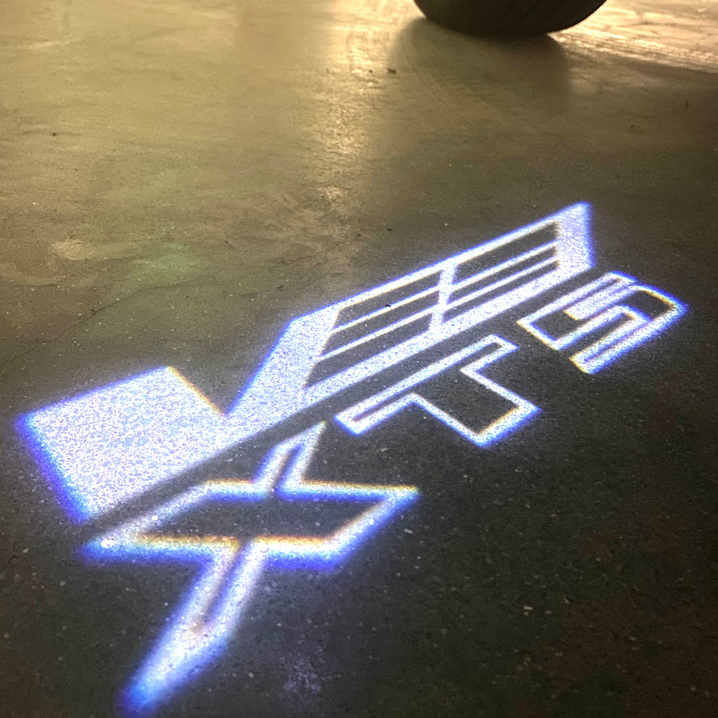 AUDI LOGO PROJECTOT LIGHTS Nr.19 (Menge 1 = 2 Logo Folien /2 Türleuchten)