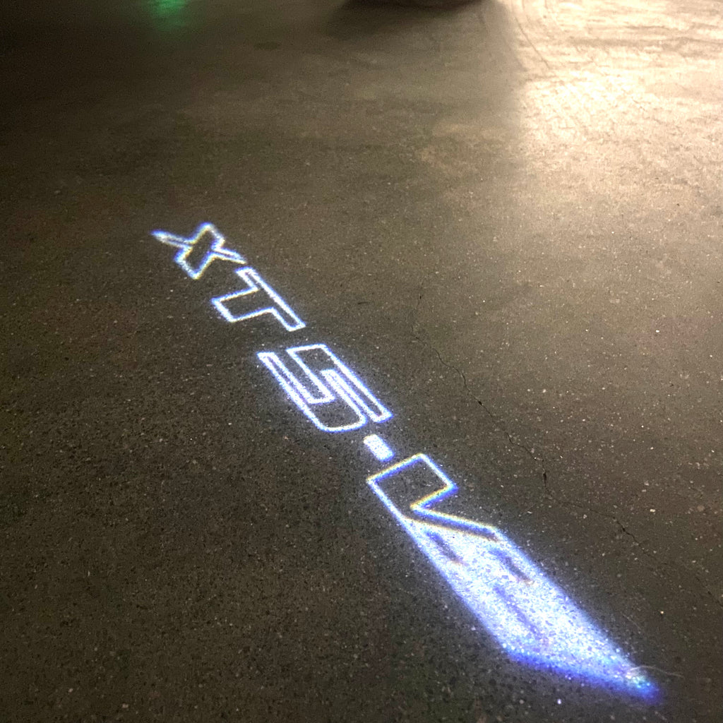 AUDI LOGO PROJECTOT LIGHTS Nr.19 (quantità 1 = 2 Logo Films /2 luci porta)
