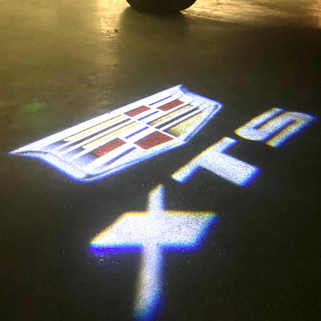 AUDI LOGO PROJECTOT LIGHTS Nr.19 (quantità 1 = 2 Logo Films /2 luci porta)