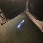 AUDI LOGO PROJECTOT LIGHTS Nr.19 (quantité 1 = 2 Logo Films /2 feux de porte)