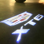 AUDI LOGO PROJECTOT LIGHTS Nr.19 (الكمية 1 = 2 Logo Films /2 أضواء الباب)