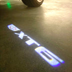 AUDI LOGO PROJECTOT LIGHTS Nr.19 (Menge 1 = 2 Logo Folien /2 Türleuchten)