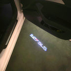 AUDI LOGO PROJECTOT LIGHTS Nr.19 (Menge 1 = 2 Logo Folien /2 Türleuchten)