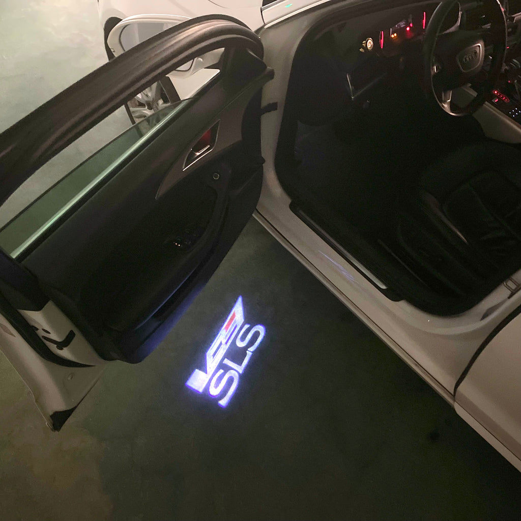 AUDI LOGO PROJECTOT LIGHTS Nr.19 (quantità 1 = 2 Logo Films /2 luci porta)