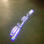 AUDI LOGO PROJECTOT LIGHTS Nr.19 (Menge 1 = 2 Logo Folien /2 Türleuchten)