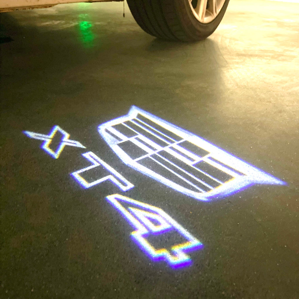 AUDI LOGO PROJECTOT LIGHTS Nr.19 (quantità 1 = 2 Logo Films /2 luci porta)