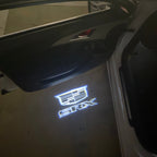 AUDI LOGO PROJECTOT LIGHTS Nr.19 (cantidad 1 = 2 películas con logotipo /2 luces de puerta)
