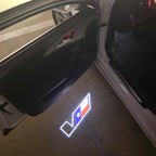 AUDI LOGO PROJECTOT LIGHTS Nr.19 (quantità 1 = 2 Logo Films /2 luci porta)