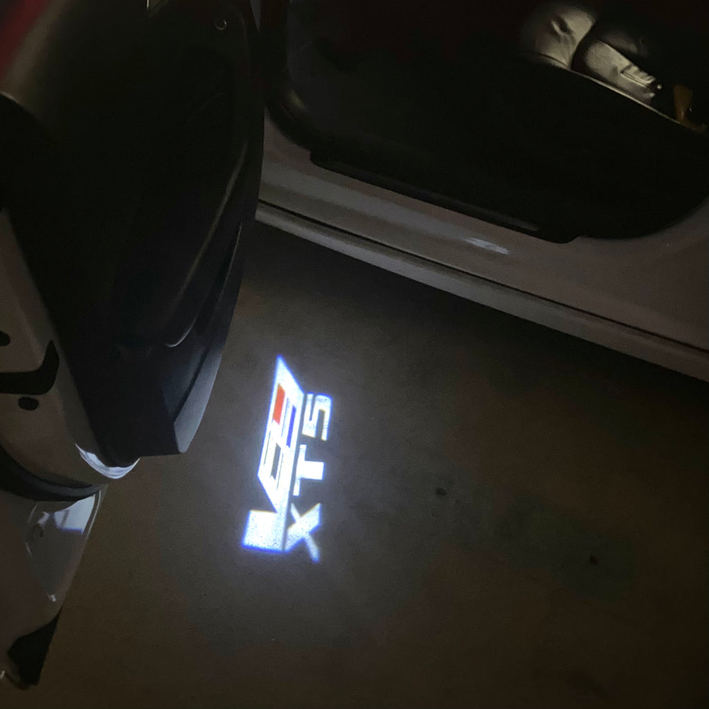 AUDI LOGO PROJECTOT LIGHTS Nr.19 (quantité 1 = 2 Logo Films /2 feux de porte)