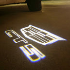 AUDI LOGO PROJECTOT LIGHTS Nr.19 (Menge 1 = 2 Logo Folien /2 Türleuchten)