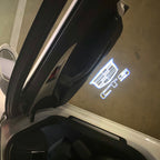 AUDI LOGO PROJECTOT LIGHTS Nr.19 (Menge 1 = 2 Logo Folien /2 Türleuchten)
