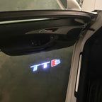 AUDI LOGO PROJECTOT LIGHTS Nr.120 (quantité 1 = 2 Logo Films /2 feux de porte)