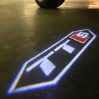AUDI LOGO PROJECT LIGHTS Nr.120 (quantità 1= 2 Logo Films /2 porta luci）