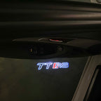 AUDI LOGO PROJECTOT LIGHTS Nr.120 (quantité 1 = 2 Logo Films /2 feux de porte)