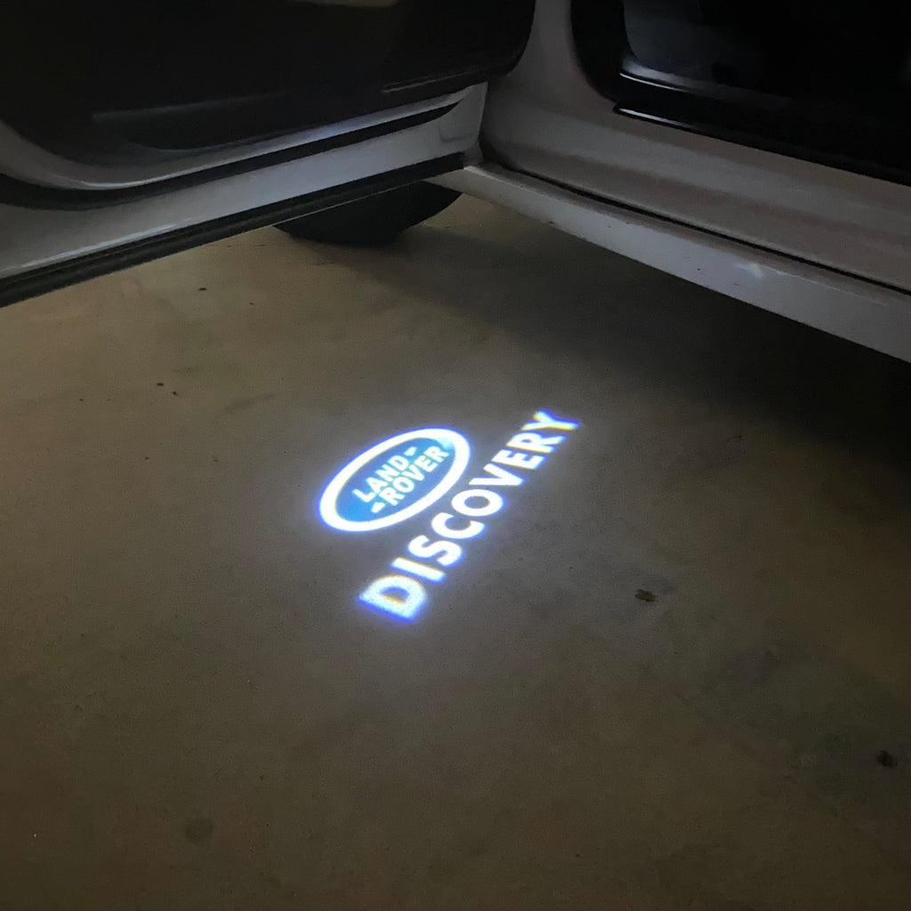Land Rover LOGO PROJEKTORLEUCHTEN Nr.04 (Anzahl 1 = 1 Sätze / 2 Türleuchten)