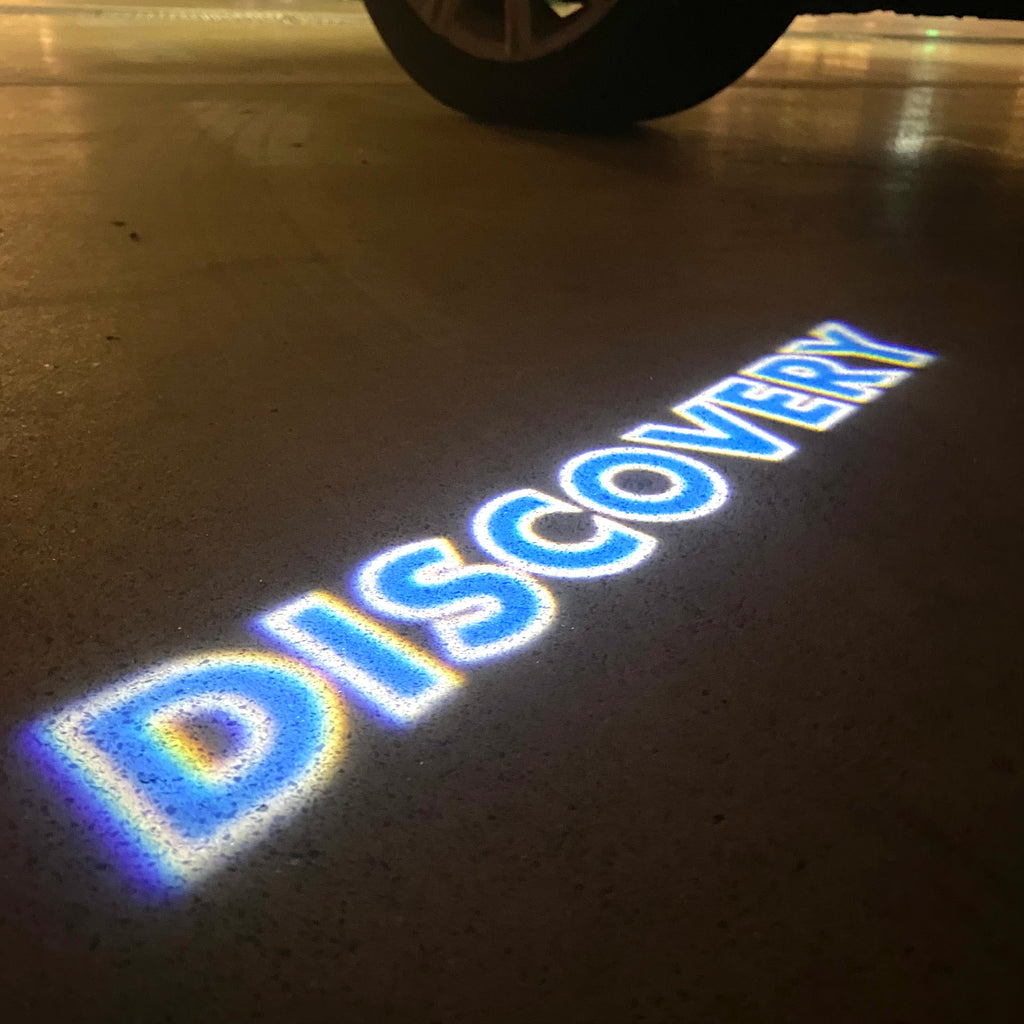 Land Rover LOGO PROJEKTORLEUCHTEN Nr.04 (Anzahl 1 = 1 Sätze / 2 Türleuchten)
