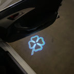 Alfa Romeo Quadrifoglio Verde LOGO PROJECTOT LIGHTS No.30 (cantidad 1 = 2 Logo Film / 2 por luces)