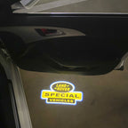 LUCES DE PROYECTOR CON LOGO Land Rover Nr.04 (cantidad 1 = 1 juegos / 2 luces de puerta)