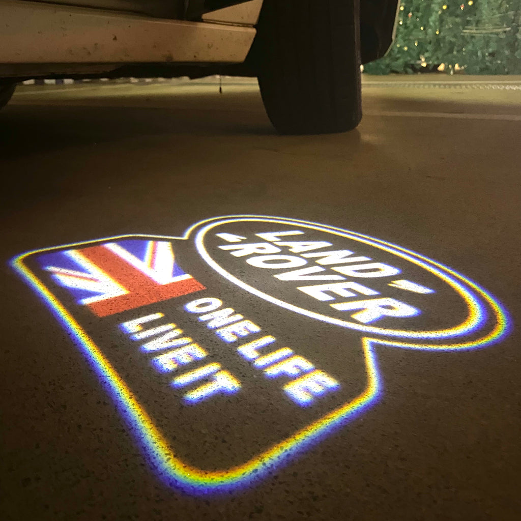 Land Rover logo item Light No. 04 (qty.1 = 1 set / 2 Door Lights)