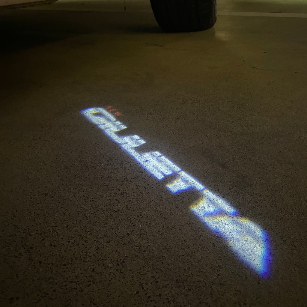 LUCES DE PROYECTOR LOGO Alfa Romeo Nr.88 (cantidad 1 = 2 Película Logo / 2 luces de puerta)