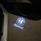 Alfa Romeo Sprint LOGO PROJECTOR LIGHTS Nr.81 (الكمية 1 = 2 شعار فيلم / 2 مصباح للباب)