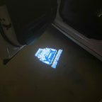 Land Rover LOGO PROJECROTR LIGHTS Nr.04 (الكمية 1 = 1 مجموعة / 2 أضواء باب)