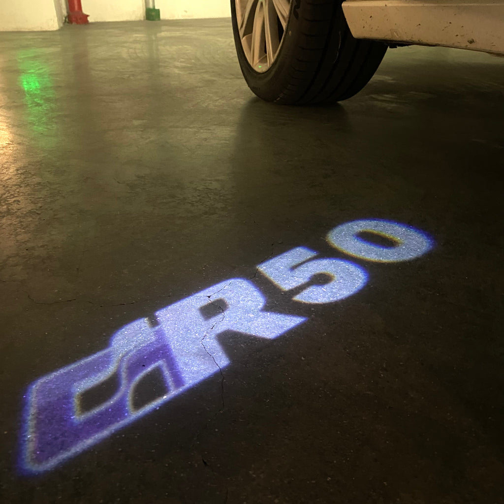 Volkswagen R50 Luci porta Logo Nr. 143 (quantità 1 = 2 logo Film / 2 luci porta)